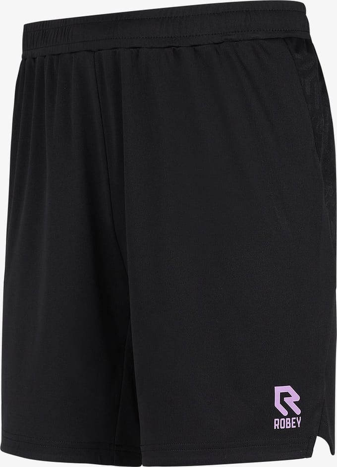 Robey Playmaker Short Heren - Zwart / Paars | Maat: S