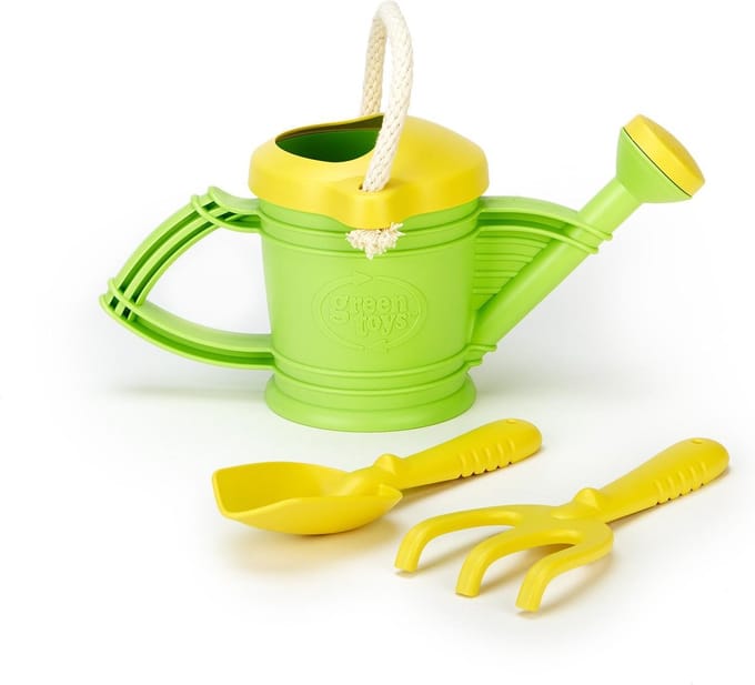 Green Toys - Watering Can with Garden Tools