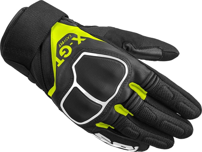 Spidi X-GT Zwart Fluorescente Geel - Maat 2XL - Handschoen