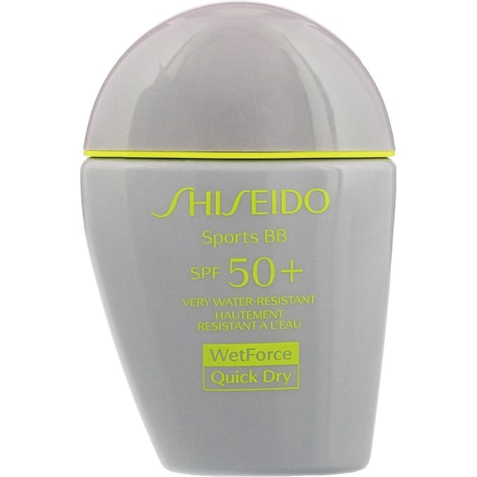 Crème Make-up Basis Sports BB Shiseido SPf 50+ Very Dark (30 ml)