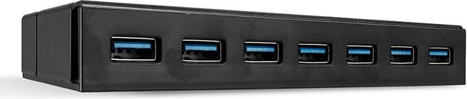 USB Hub LINDY 43228 Black