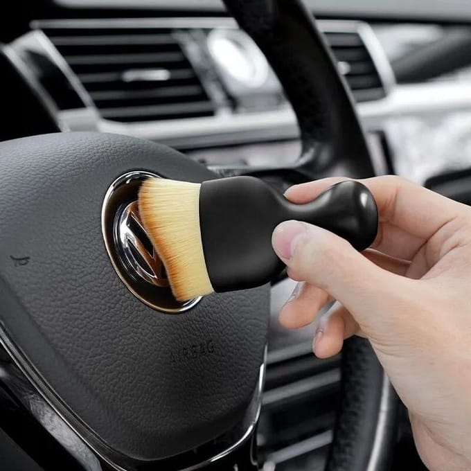 Auto Interieur Poetsborstels Set - 2 Stuks voor Detail Reiniging