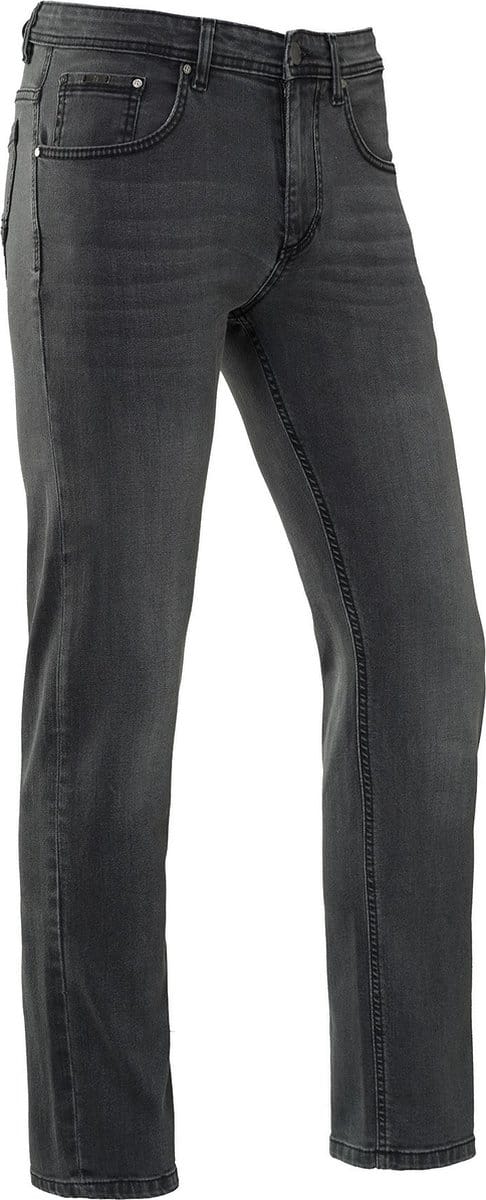 Brams Paris - Heren Jeans - Lengte 34  - Slimfit - Stretch - Dark Grey