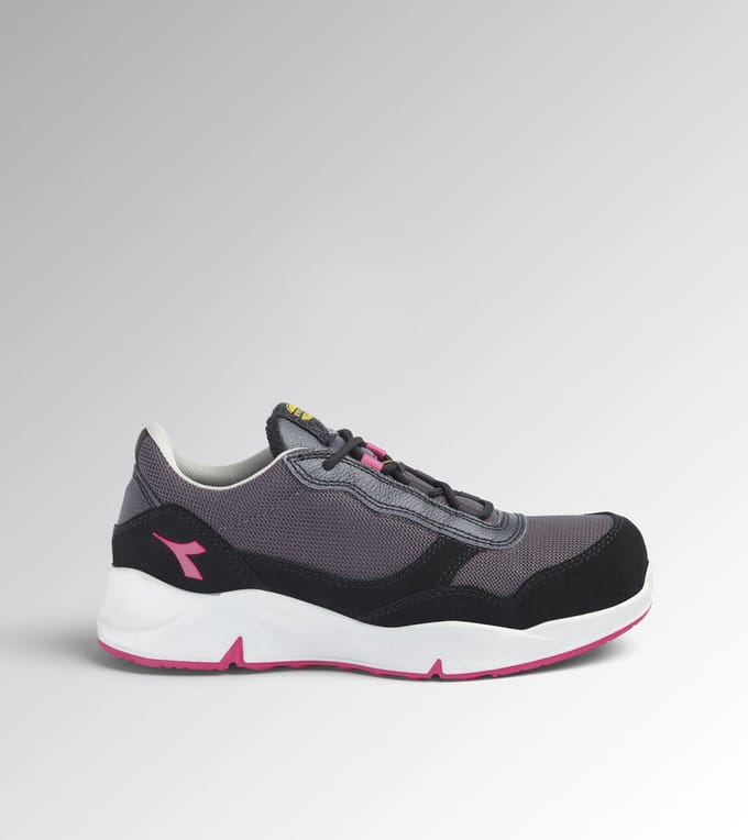 Diadora ATHENA TEXT LOW S1PL NINE IRON/RASPBERRY 38