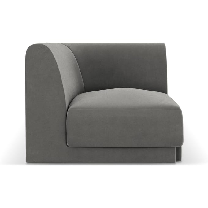 Modulair hoekelement Miley velvet | Micadoni Limited Edition