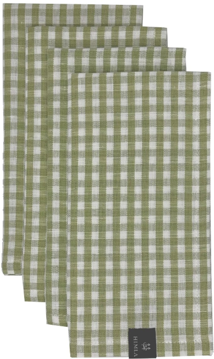 Rut servet 45x45 linden set van 4