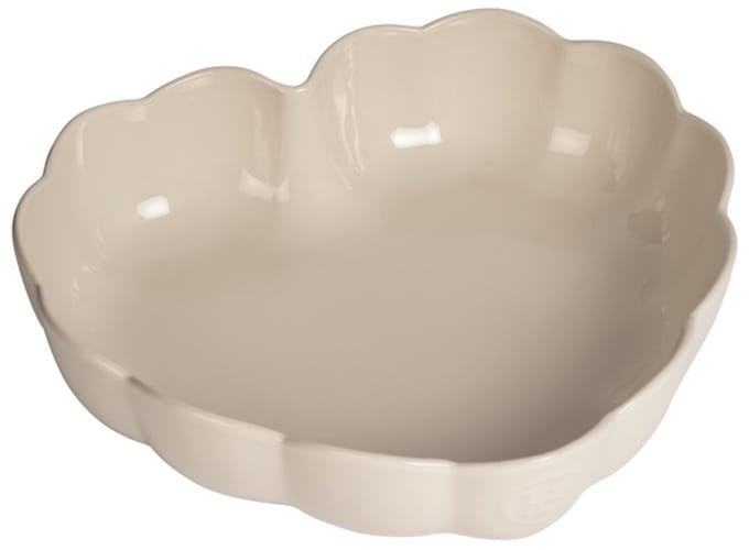 Emile Henry Madeleine Taartvorm hart gegolfd - 265x245x65mm - Argile
