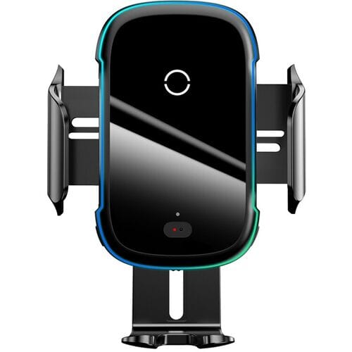 Draadloze Oplader Telefoonhouder met Sensor en LED - Baseus Qi Charger - Autohouder telefoon - Autolader Quick Charge