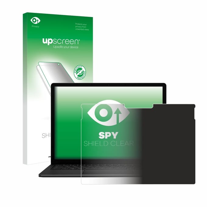 upscreen - privacy screenprotector voor Microsoft Surface Book 3 13.5" - Folie Beschermfolie Blauwlichtfilter