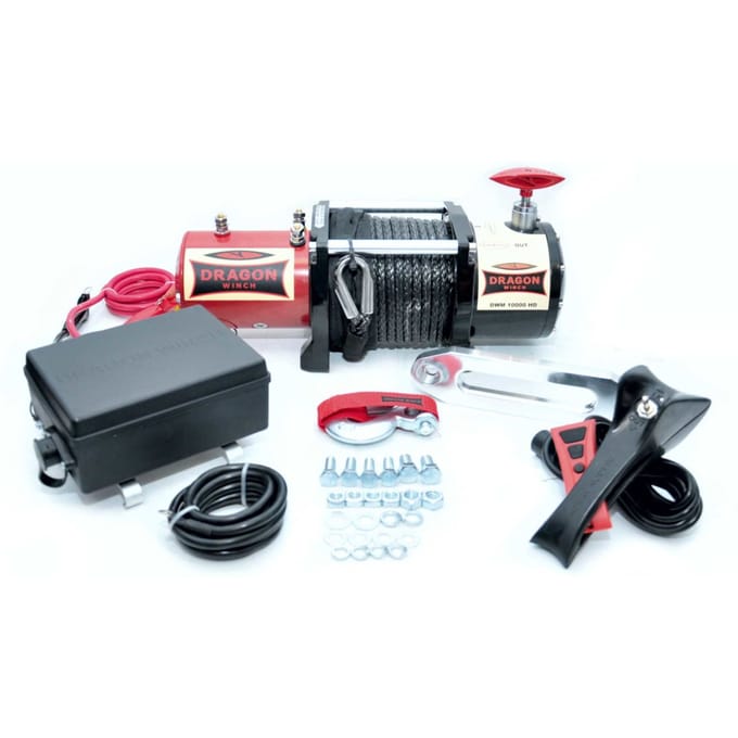 Lier voor terreinwagens DRAGON WINCH DWM10000HD-S