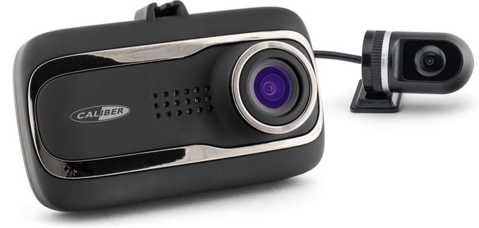 Caliber DVR225A - Dashcam met 3" scherm en  3,0 megapixel camera - Zwart