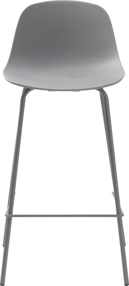 Barstoel Whitby - Grijs - barstoelen set van 2