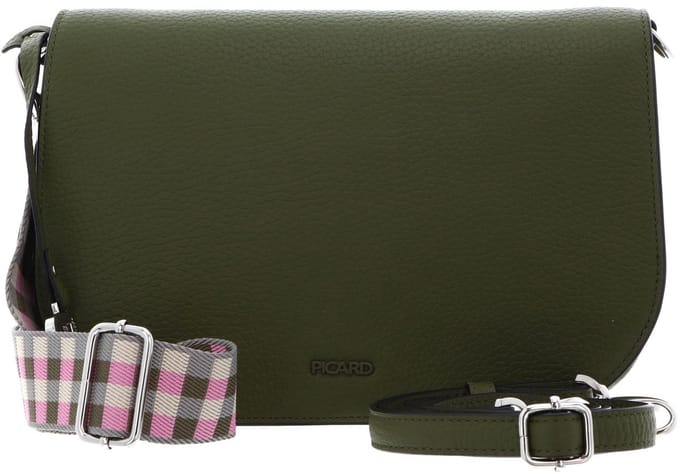 PICARD schoudertas Texel Crossbody Bag Olive olijfgroen