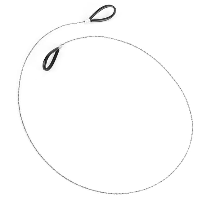 Staal Draadzaag Scroll Buiten Nood Reis Buiten Kamperen Survival Tool white