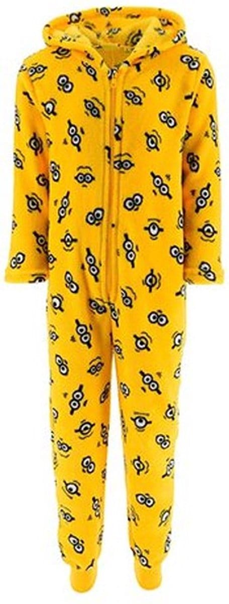 Minions Onesie Geel Fleece Maat 98