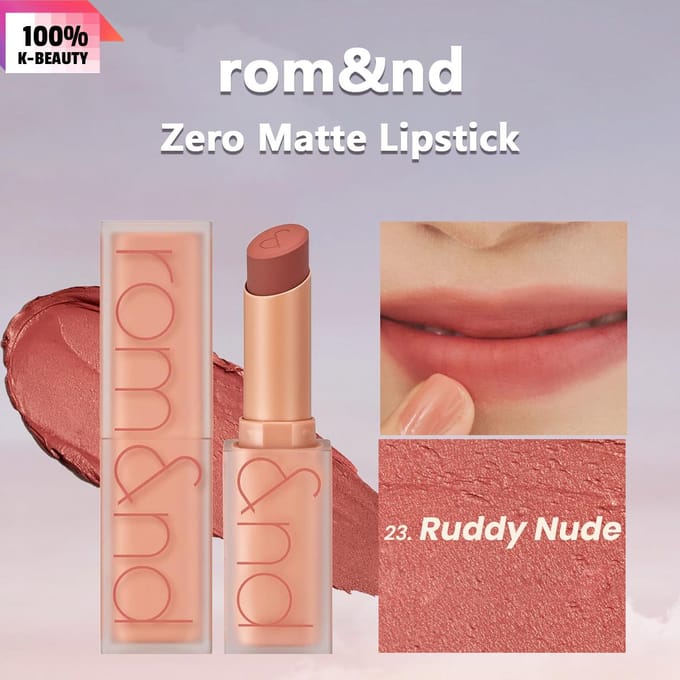 Rom&nd Romand ZERO MATTE LIPSTICK 3g/0.11oz (10 kleuropties)