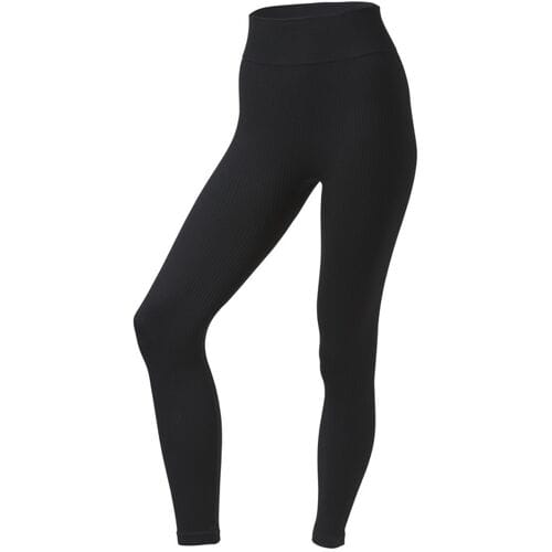 CRIVIT Geribde dames sportlegging (Zwart, S (36/38))
