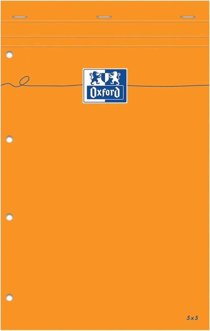 Oxford 100106283 schrijfblok & schrift Oranje A4