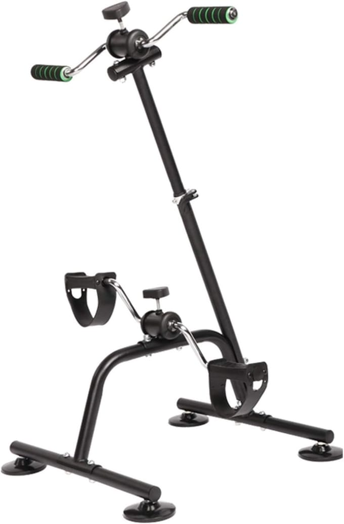 Pedaal Trainer - Revalidatie Fiets - Bewegen Zonder Belasting - Multi-level Instelbaar - 39 x 48 cm - Zwart
