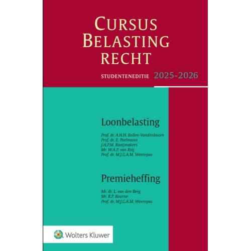Cursus Belastingrecht / 2025-2026
