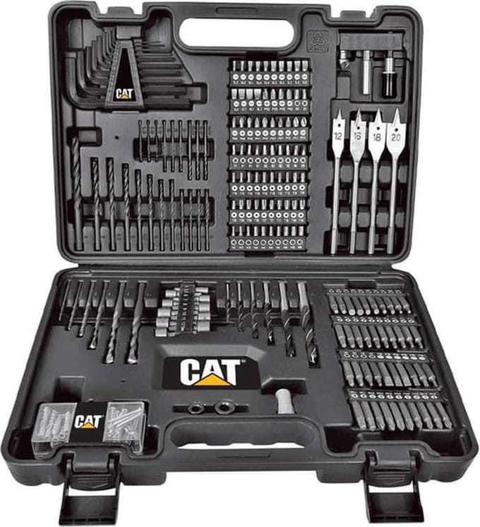 CAT CATERPILLAR DA01903 - 201-delige boor- en schroefaccessoireset