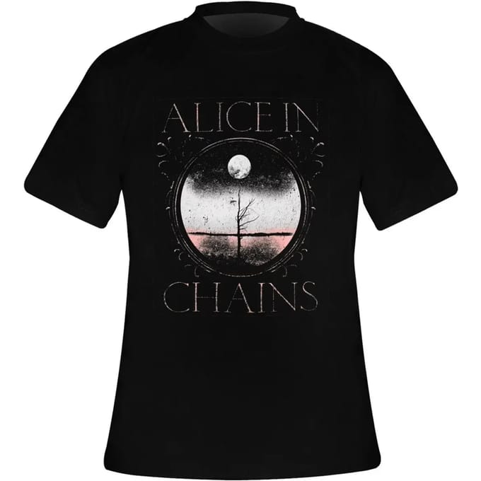 Alice In Chains - Moon Tree Heren T-shirt - S - Zwart