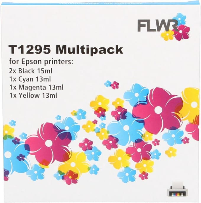 FLWR - Cartridges / Epson T1291/2/3/4 Megapack / / Geschikt voor Epson