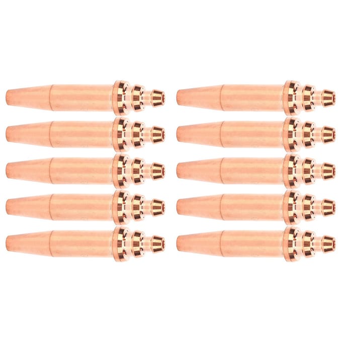 10 stuks Propaan Snijmondstuk Vervanging Machinegebruik Gassnijder Brandertip 30~50mm