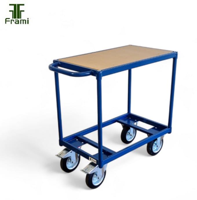 FRAMI tafelwagen 850 x 500 mm met 1 legbord