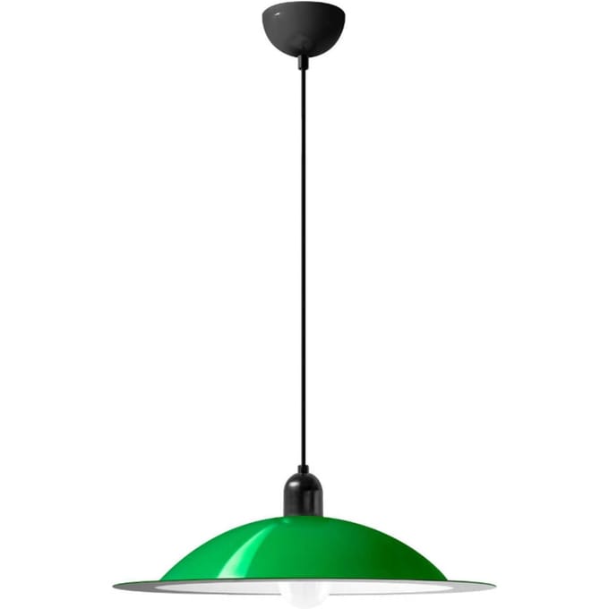 Stilnovo Lampiatta LED hanglamp, Ø 50 cm, groen