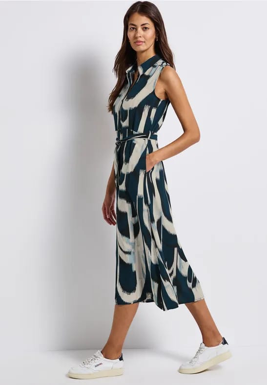 Mouwloze blousejurk