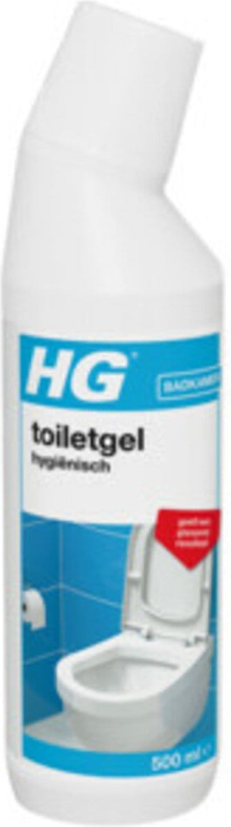 6x HG Toiletgel Hygiënisch 500 ml