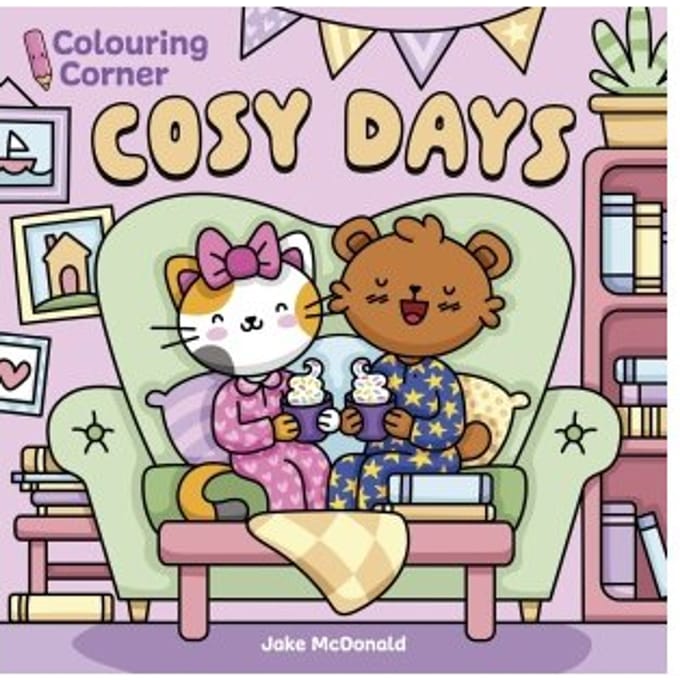 Colouring Corner: Cosy Days - Colouring Corner - Jake McDonald
