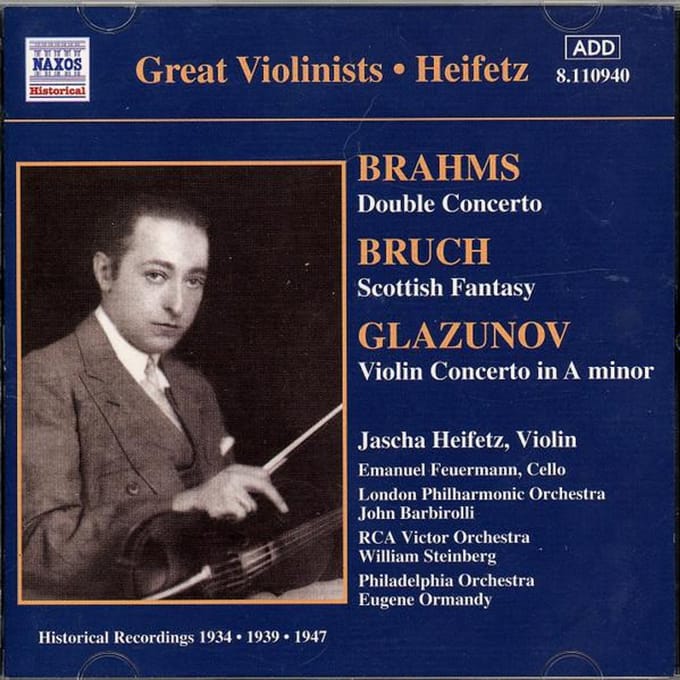 Jascha Heifetz - Violin Concertos (CD)