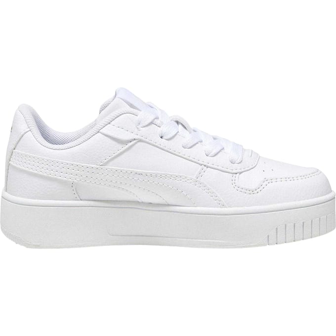 Puma Kinderen/Kinderen Carina Street Platform Trainers (Poema Wit)