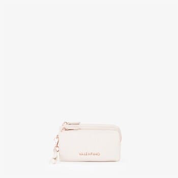VALENTINO Polstas Scarlett Re Zip Around Bag Beige