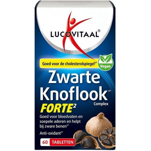 Lucovitaal Zwarte Knoflook Forte - 60 tabletten