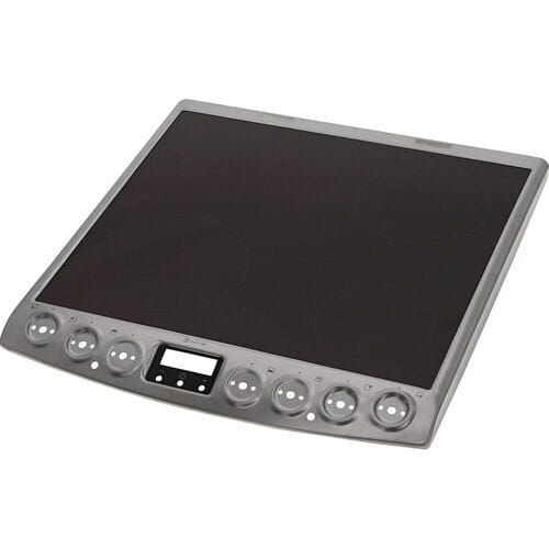 AEG glasplaat met kader, inox, 60cm 140230610333