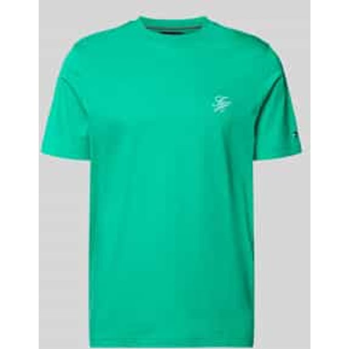Tommy Hilfiger Script Monogram T-shirt Jade Wink Taglia: S | Magliette basic Outlet | Uomo