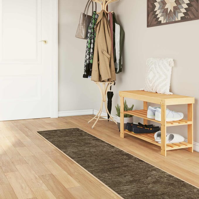 vidaXL - Tapijt - Runner - MARSA - Bosgroen - 50 - x - 400 - cm - Polyester - en - PVC