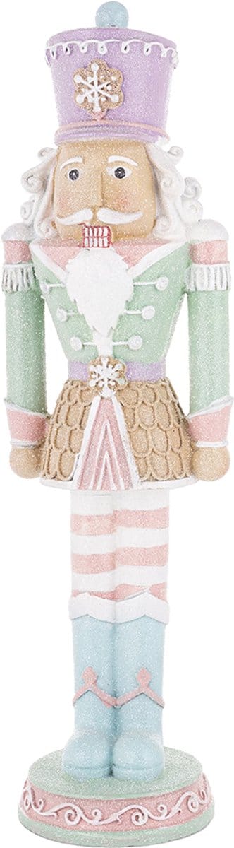 Viv! Christmas Kerstbeeld - Gingerbread Notenkraker - pastel - 36cm