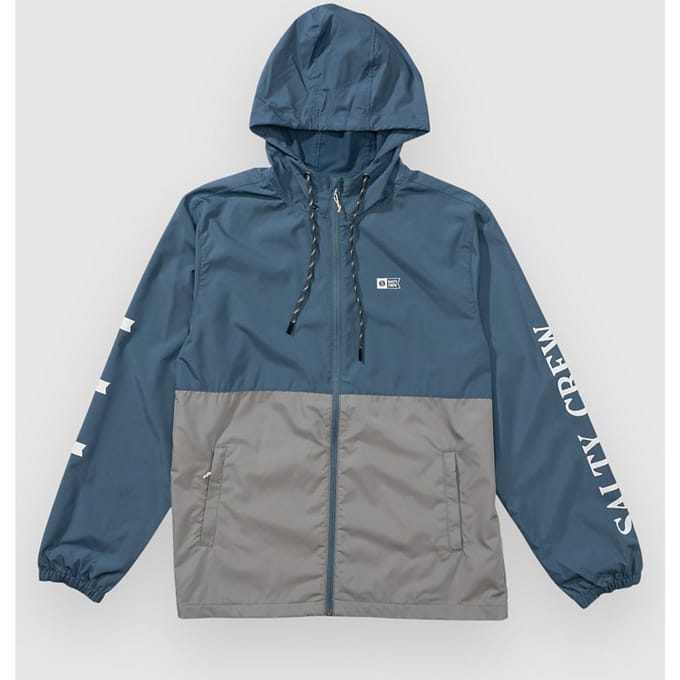 Salty Crew Surface Windbreaker blauw