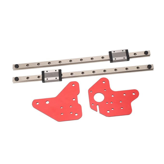 Lineaire glijrailgeleider Dubbele Z?As Kit voor Ender?3 3D Printer Printer Accessoires gray
