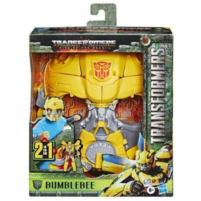 Hasbro Transformers Movie 2-In-1 Mask Bumblebee Actiefiguren en superhelden