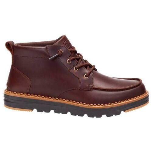 Flint Leather Heren Boots Leer Bruin