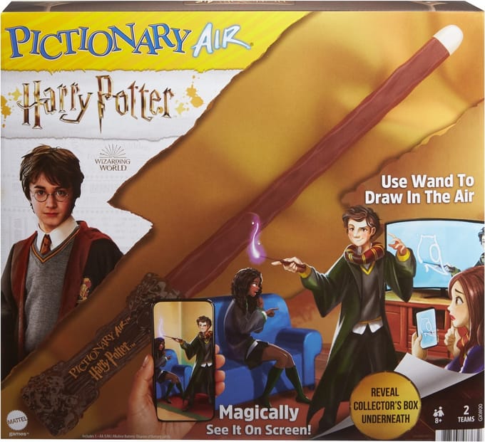 Mattel Games Pictionary Air Harry Potter - Bordspel tekenspel - Nederlands