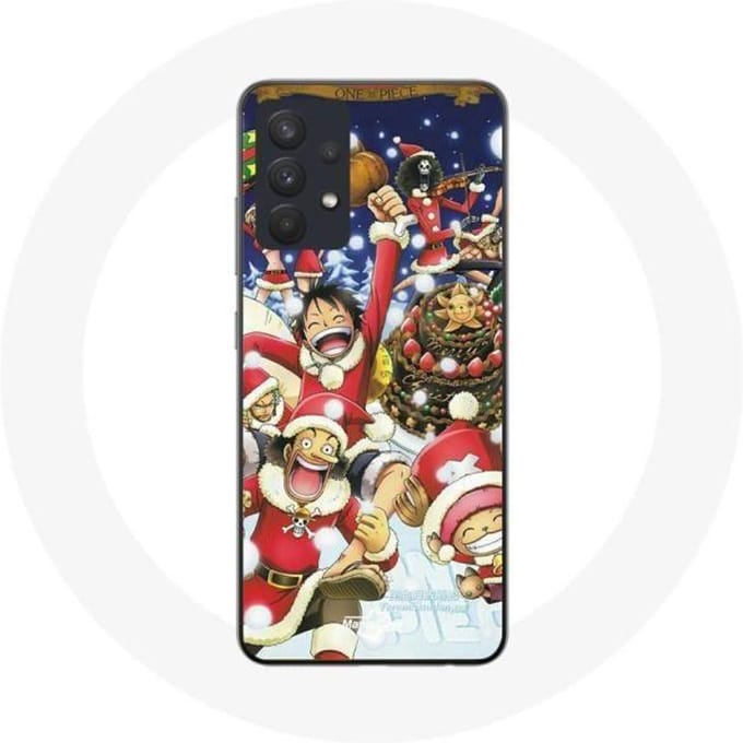Coque pour Samsung Galaxy A13 4G / A13 4G Lite One Piece Christmas Day Anime Manga