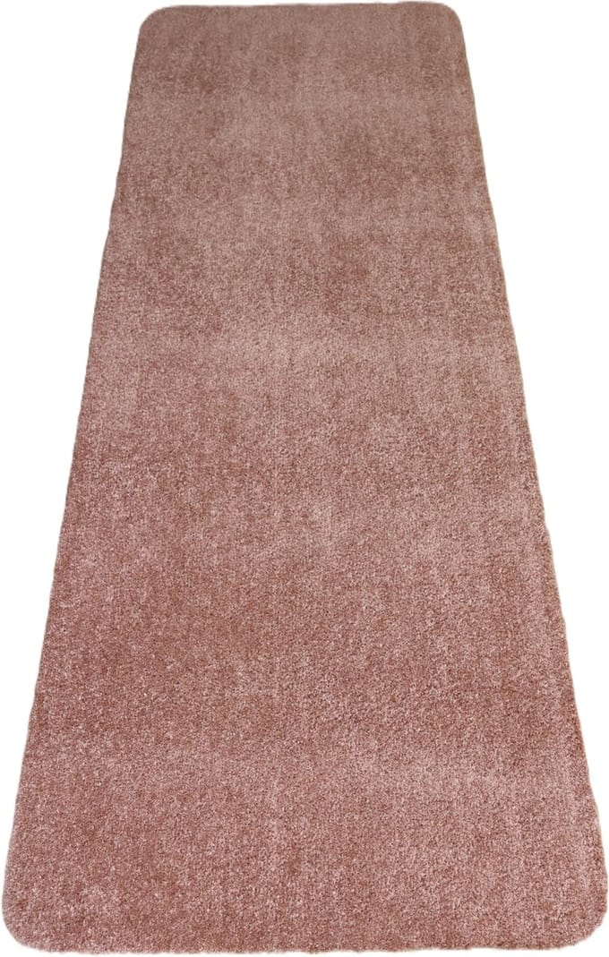 PRIMA - Soft - Badmat - wastafelmat - loper - oud roze - 60x180cm - antislip