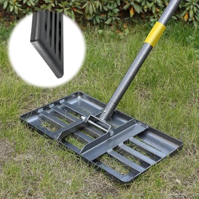 Gazonhark 182 cm - Voor het Nivelleren van Tuingras en Golfbanen