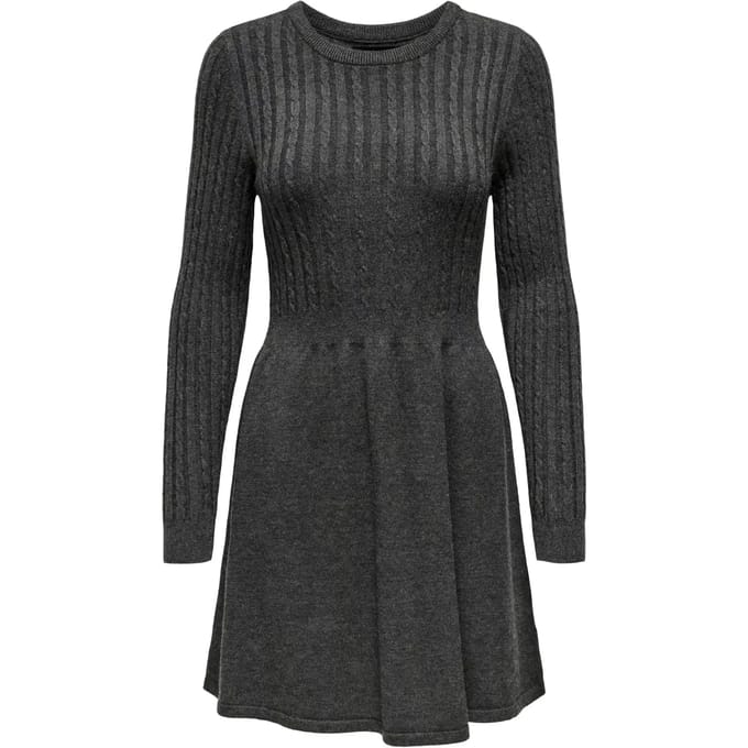 ONLY Gebreide jurk ONLFIA Midi-jurk
